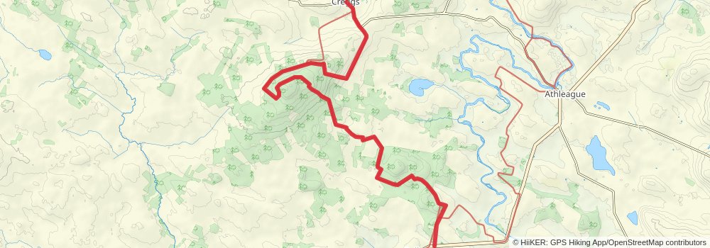 The Ireland Way® stage 25 Map