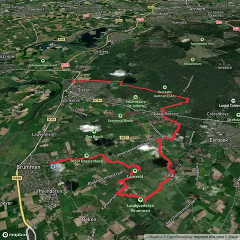 Brummen to Dieren via Leusveld and Schaddeveld