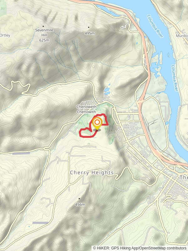 Oak Ridge Trail, Upper Bench Trail and Eagle Caves Loop Trail