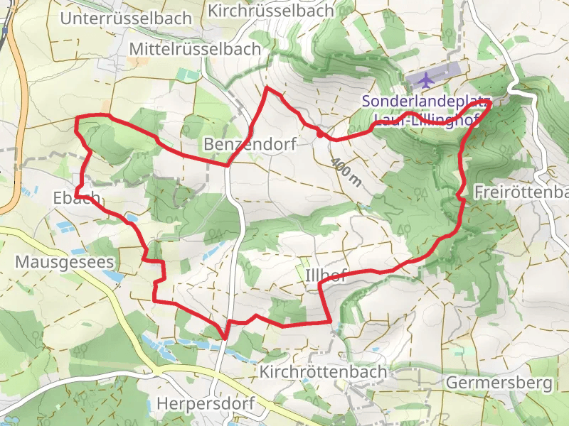 Rundweg Ebach Lillinghof Loop