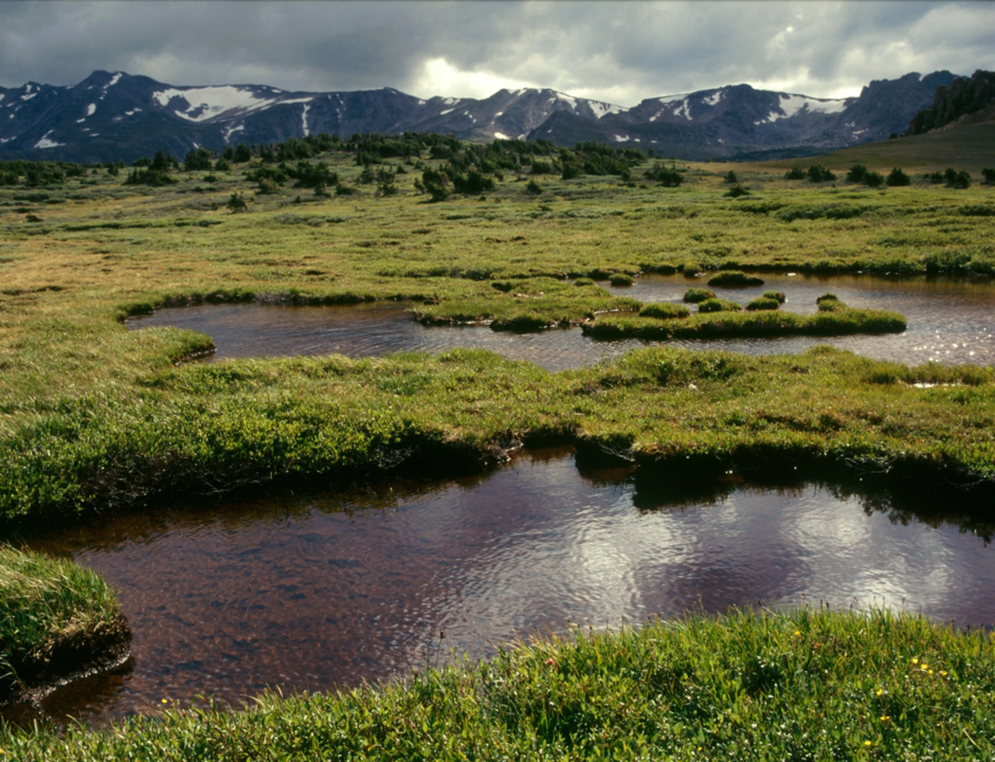 An image depicting the trail Highline - Native Lake Trail and its surrounding area.