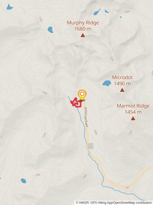 Sochi Hill and Mill Loop Trail mobile static map