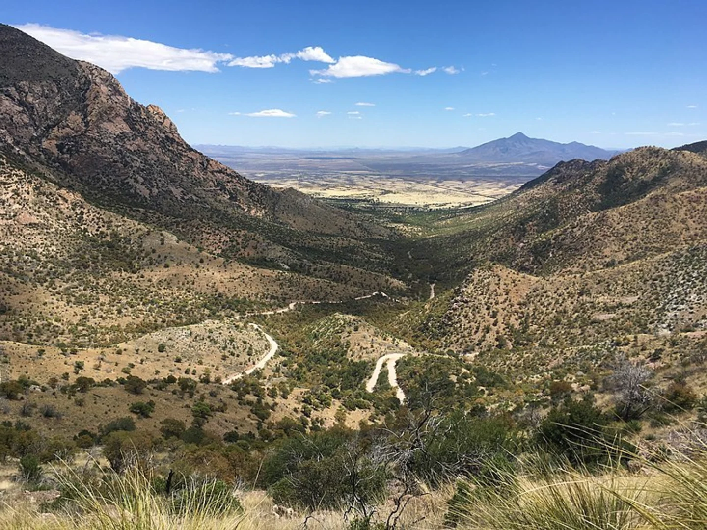 An image depicting the trail Coronado Peak Trail and its surrounding area.