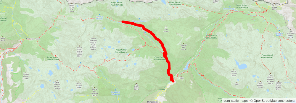 Camino de la Coma PR HU 31 stage 2 Map