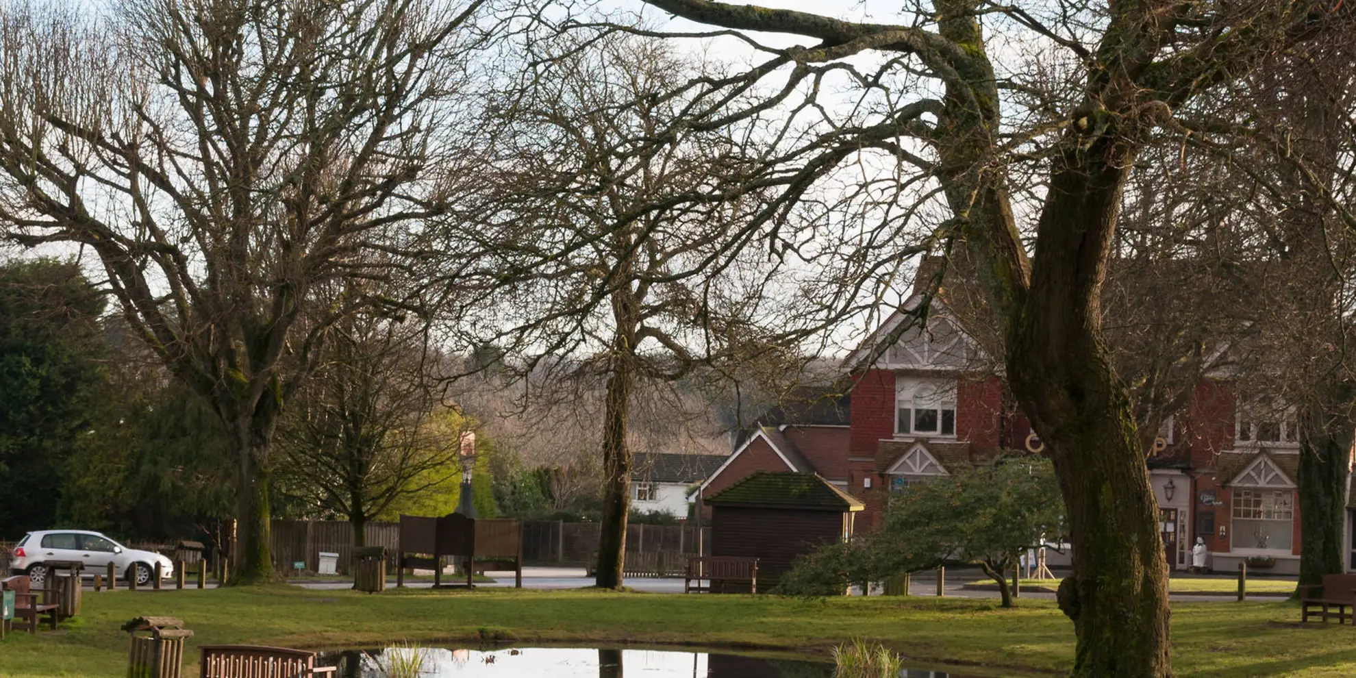 An image depicting the trail Biggin Hill Walk and its surrounding area.