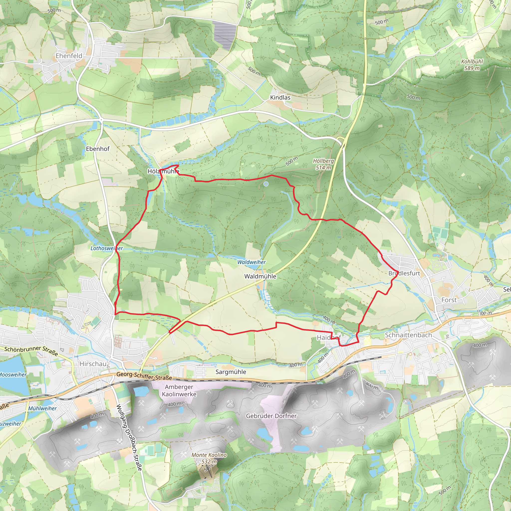 Hoelzlmuehlweg mobile static map