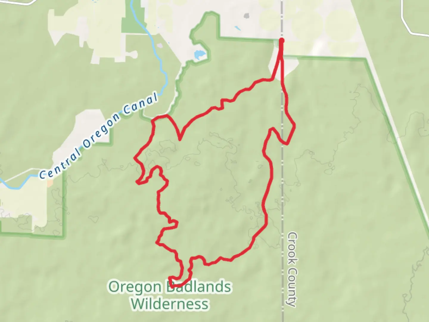 An image depicting the trail Dry River and Tumulus Loop Trail and its surrounding area.