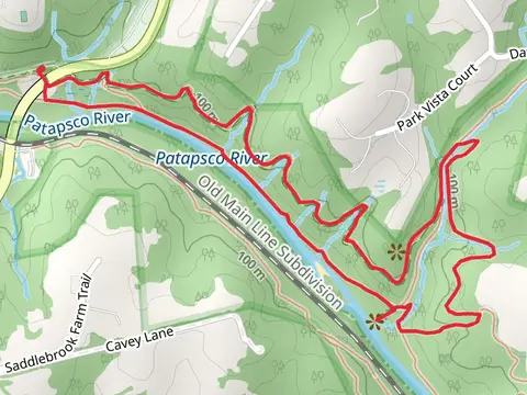 More Fun, Davis Trail and Thru Trail - White Loop