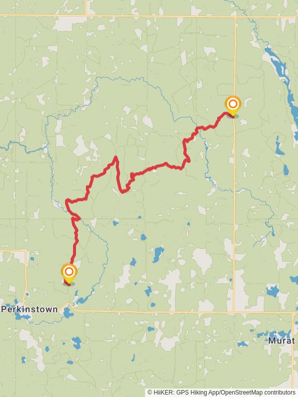 Ice Age Trail and Forest Trail 333 - County Highway E