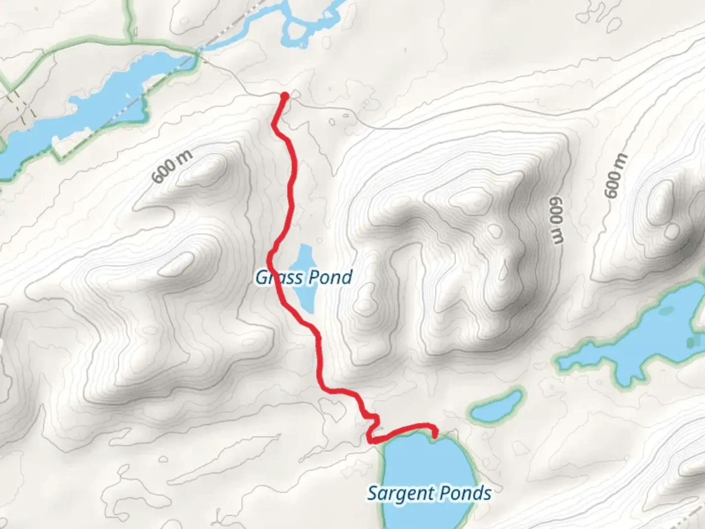 An image depicting the trail Lower Pond Trail and its surrounding area.