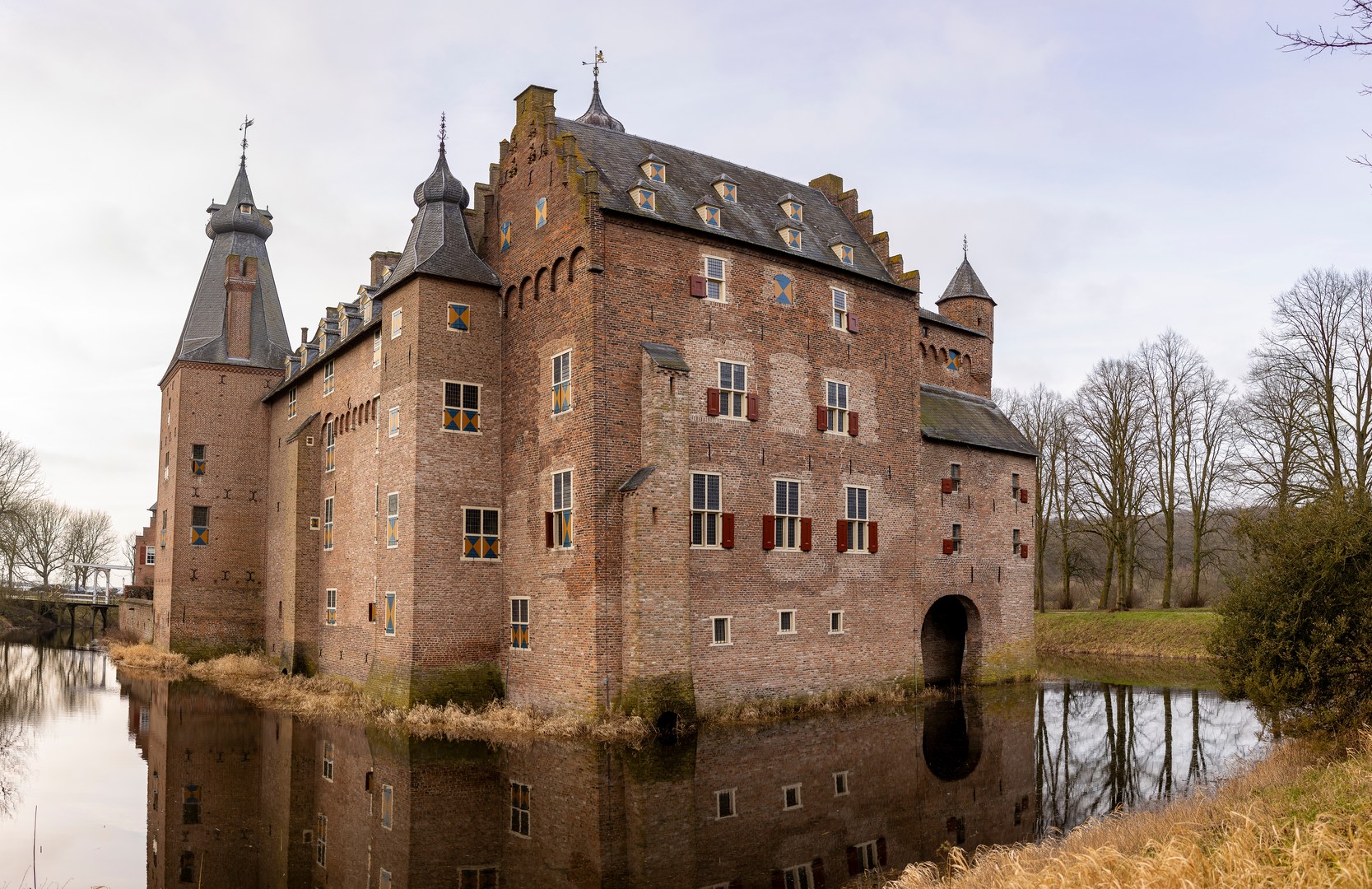 An image depicting the trail Warnsborn, De Grote Kweek and Vijverberg Loop and its surrounding area.