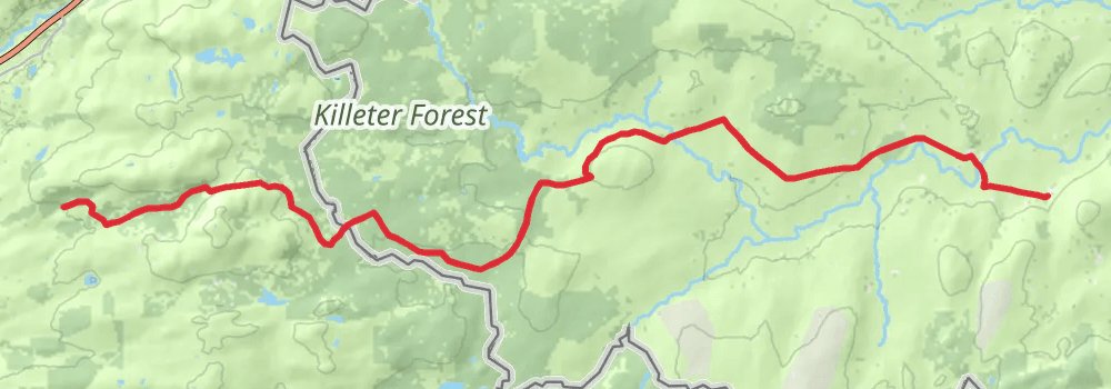 International Appalachian Trail stage 7 Map