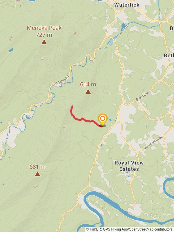 Shawl Gap Pass via Shawl Gap Trail