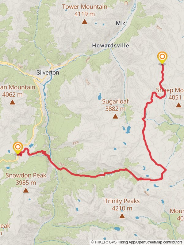 Elk Creek via Colorado and CDT Trail