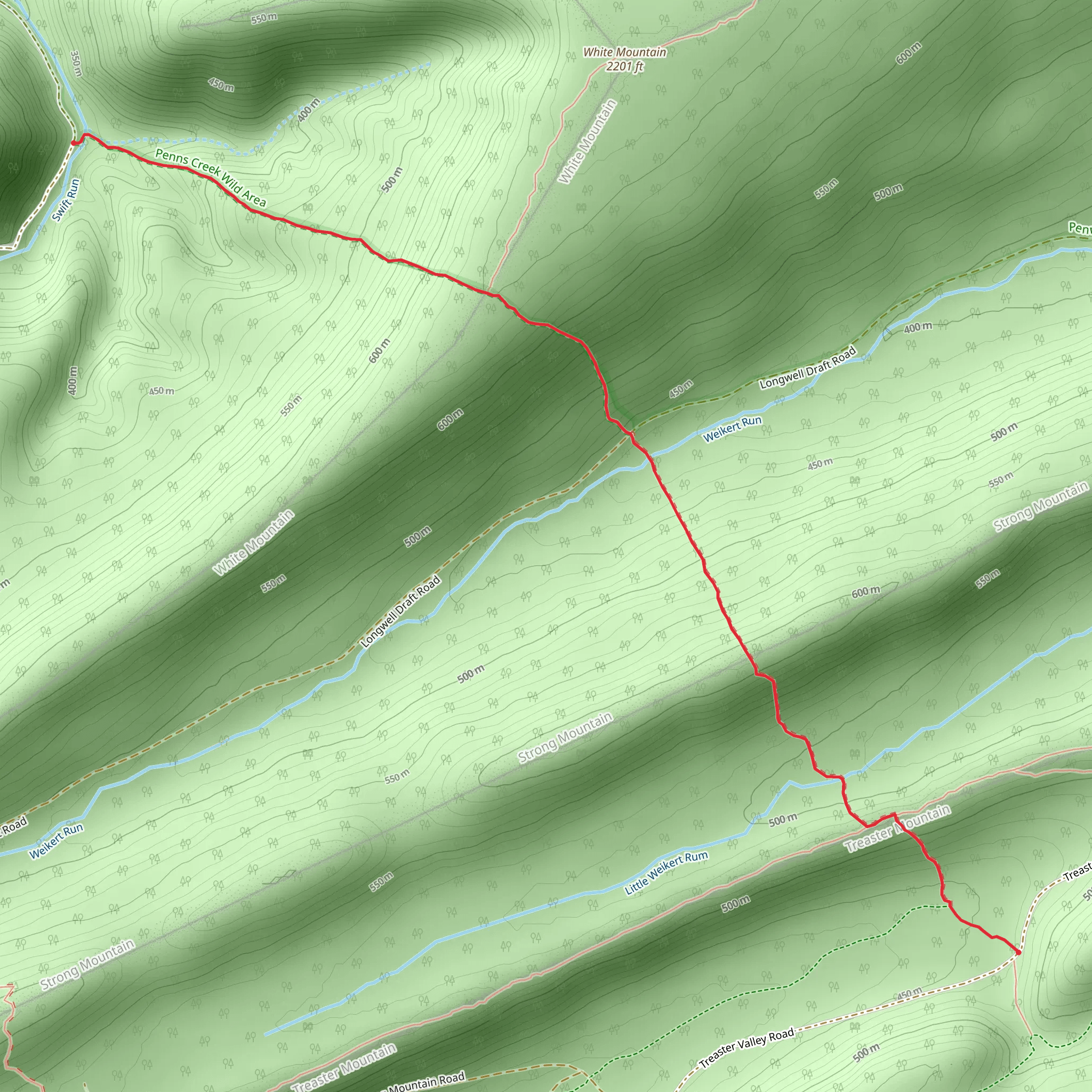 Long Path mobile static map