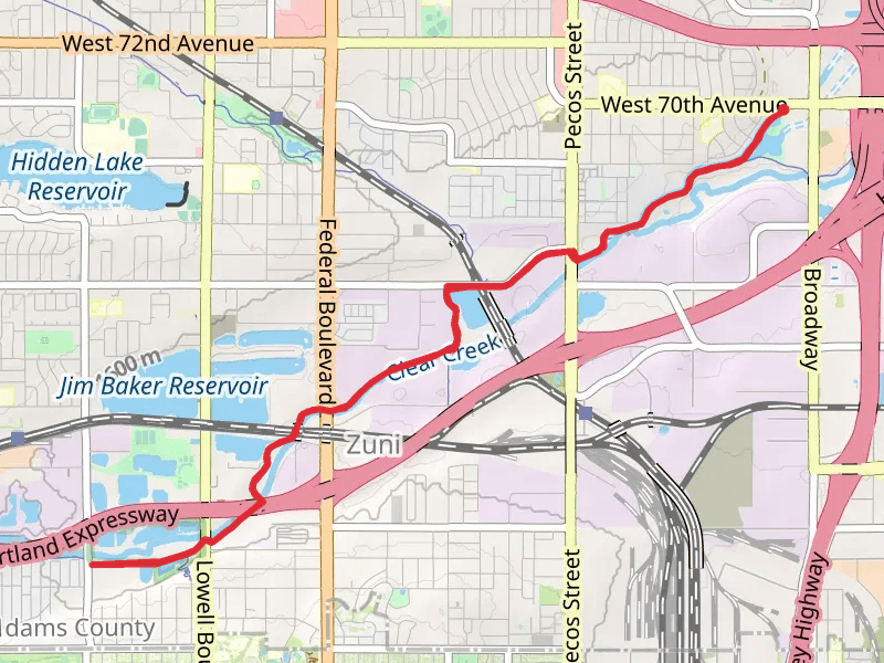 Twin Lakes Park and Clear Creek Trail