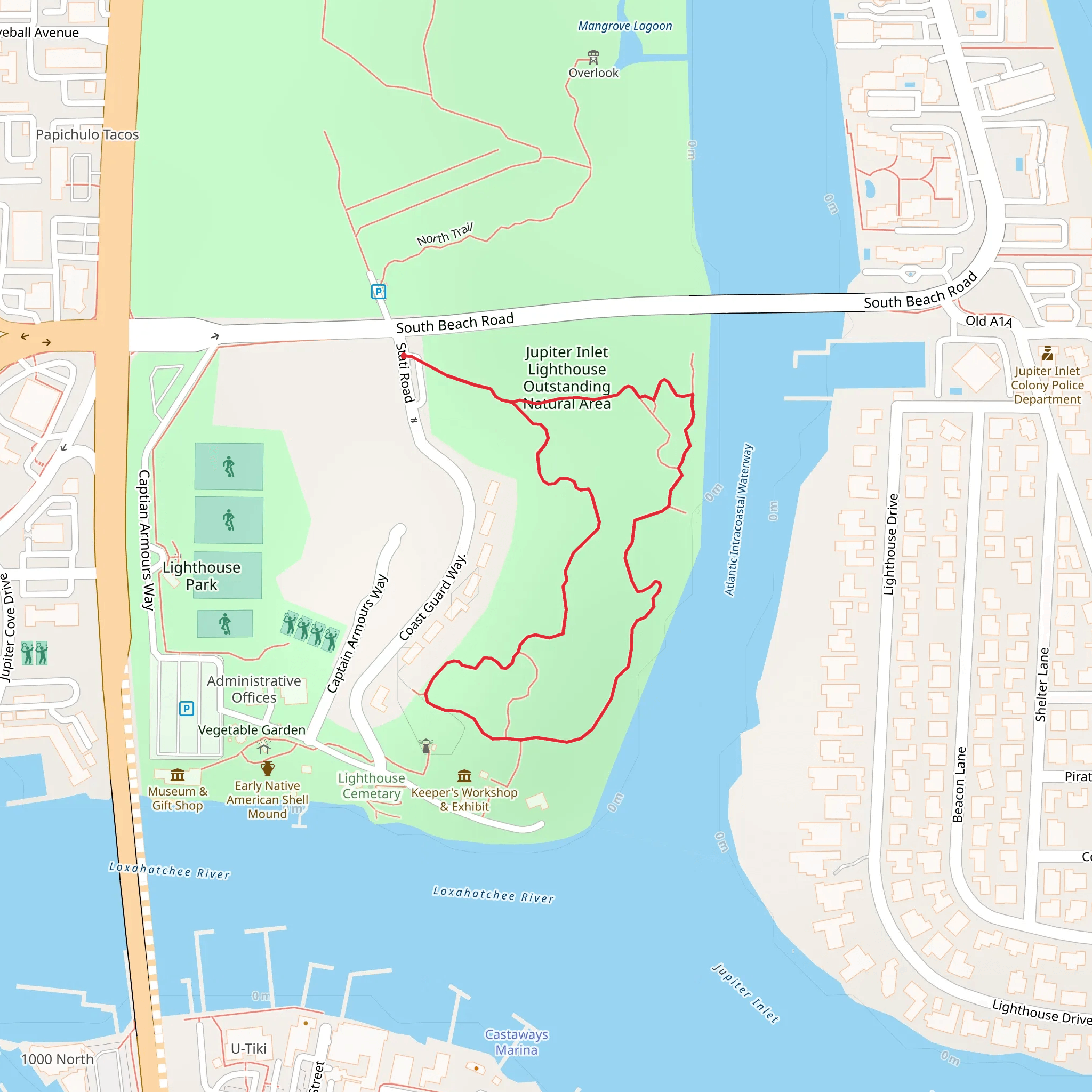 Stati Road Loop mobile static map