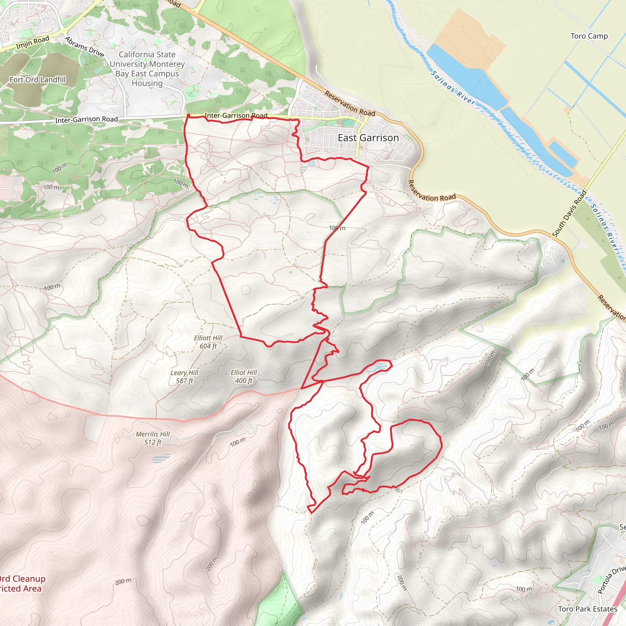 Mudhen Lake via Jerry Smith Cooridor mobile static map