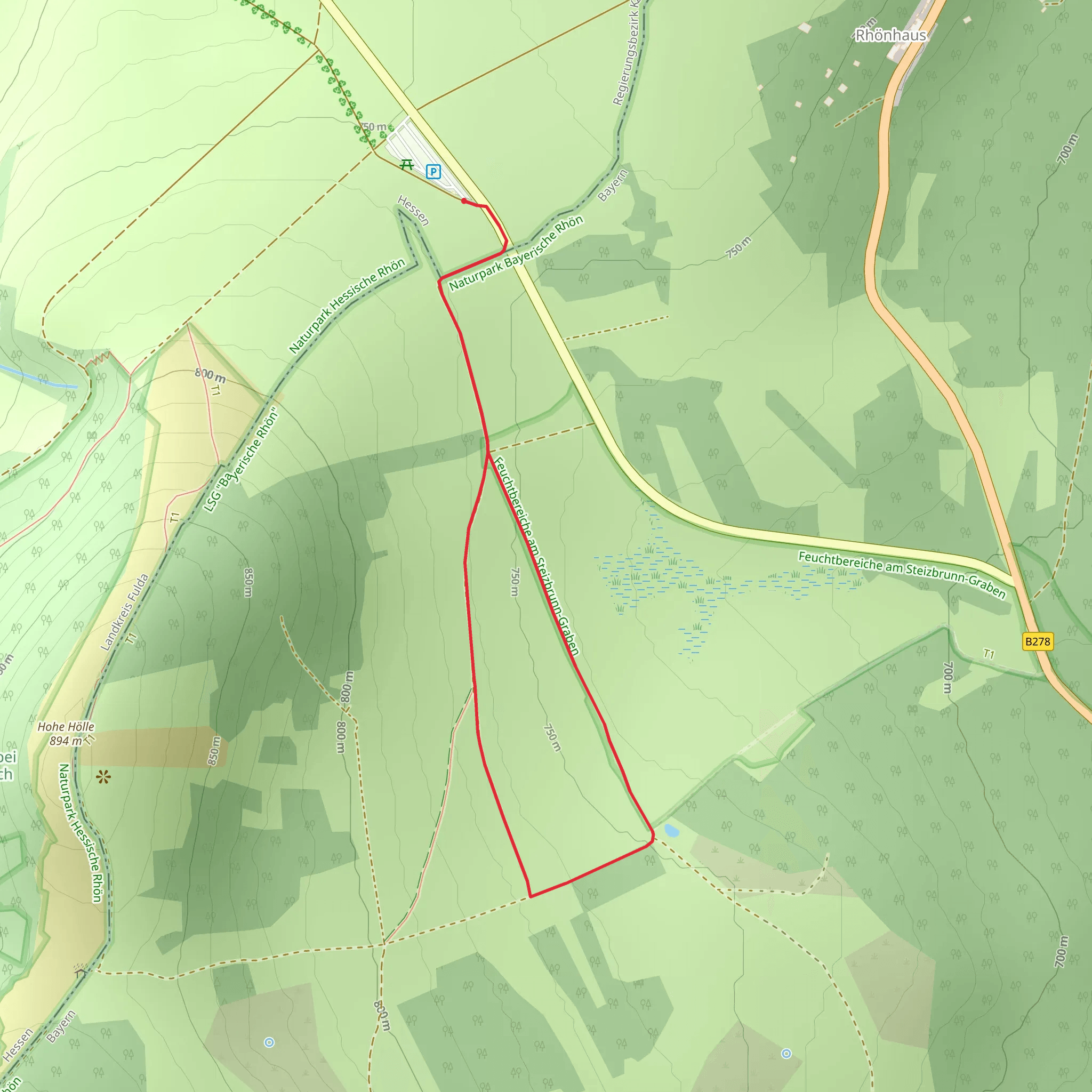 Schwedenwall Loop mobile static map