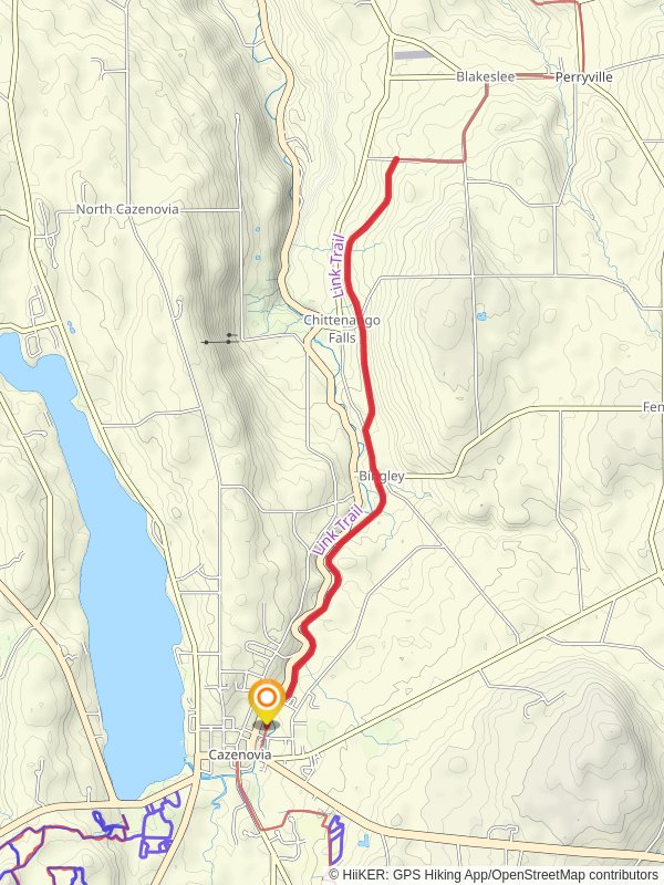Chittenango Falls via Link Trail