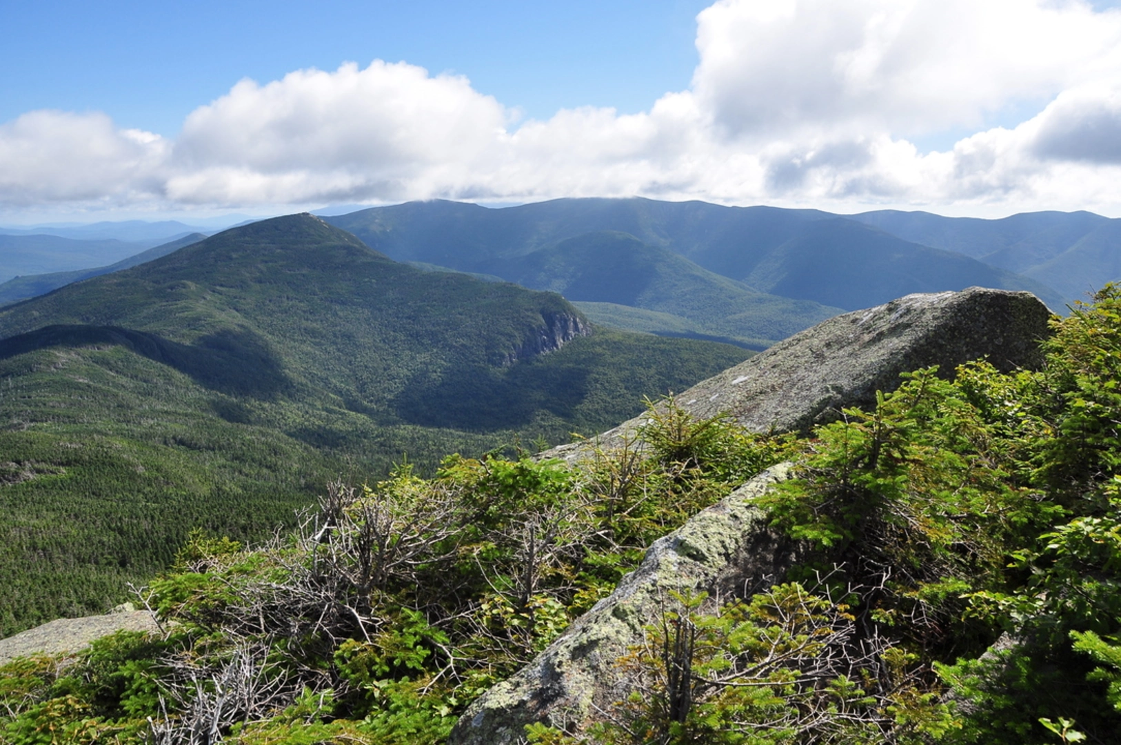 An image depicting the trail North Twin Spur via North Twin Trail and its surrounding area.