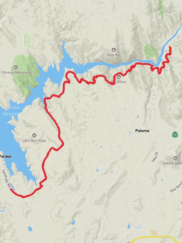 Mokelumne Coast to Crest Trail