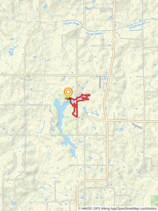 Lake Ahquabi State Park and Lake Ahquabi Loop