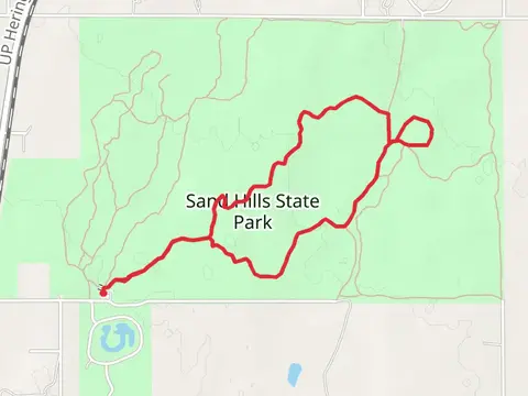 Sand Hills State Park Loop - East