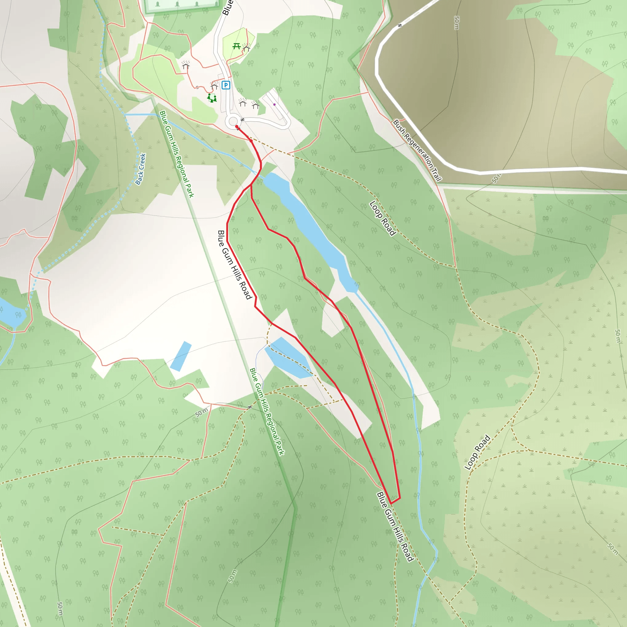Heritage Track mobile static map