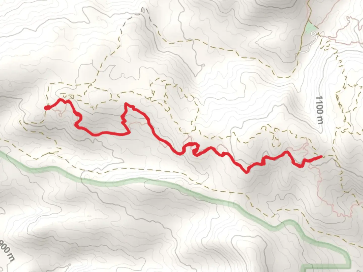 An image depicting the trail Peace Maker Singletrack Track and its surrounding area.