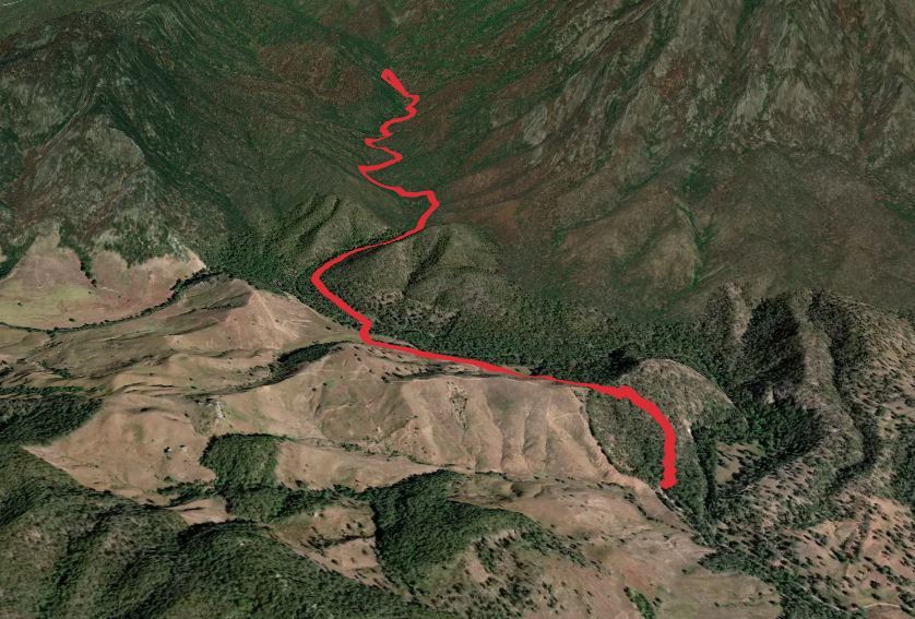 Cronan Creek Falls Track