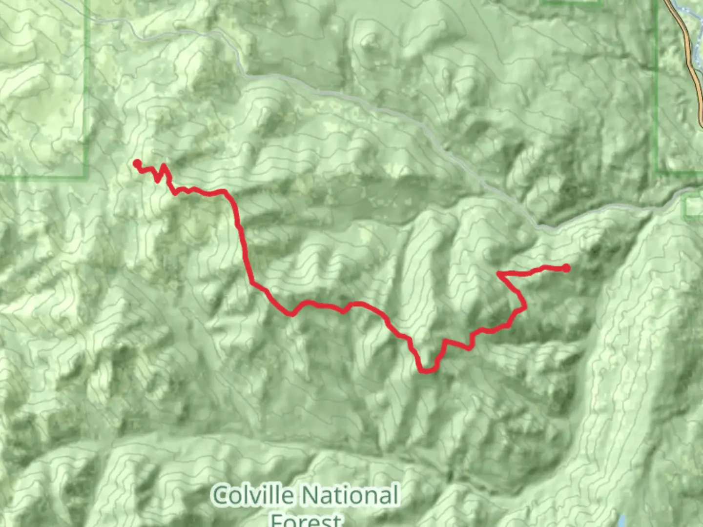 An image depicting the trail Taylor Ridge Trail and its surrounding area.