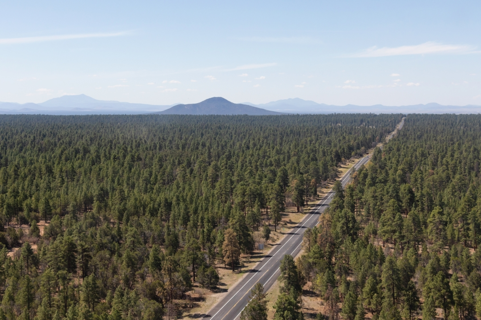 An image depicting the trail Tusayan Greenway Trail and its surrounding area.