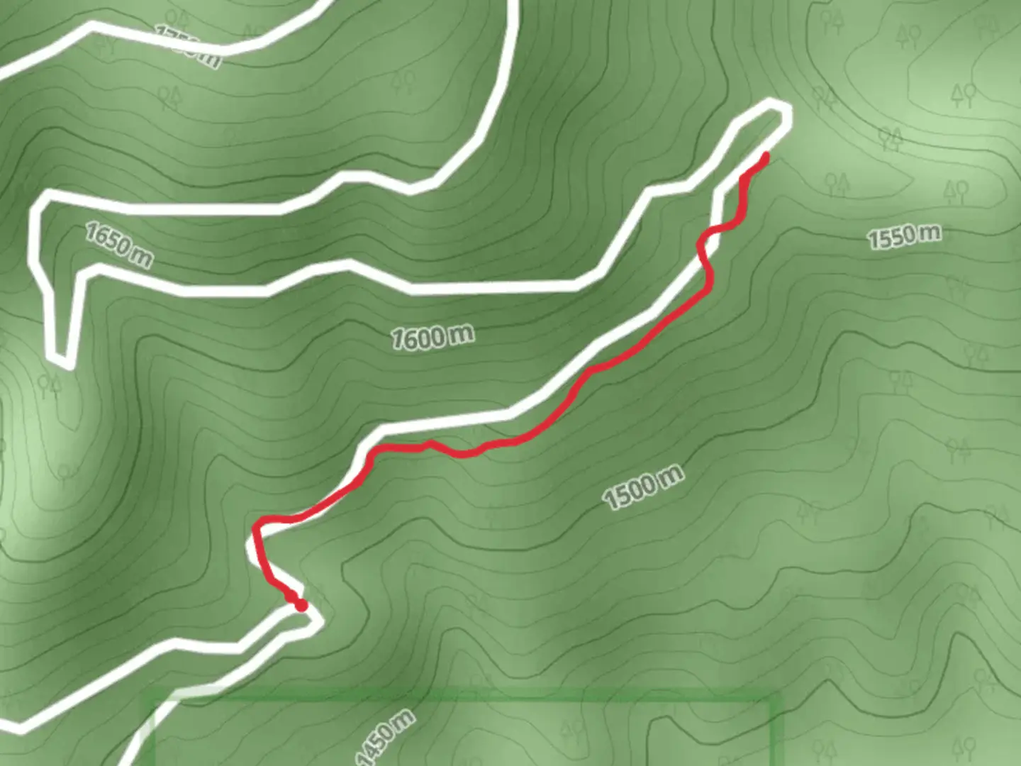 An image depicting the trail Gemmel - Nelson Creek Trail and its surrounding area.