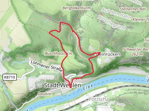 Abrahamsgrund and Malerweg Loop