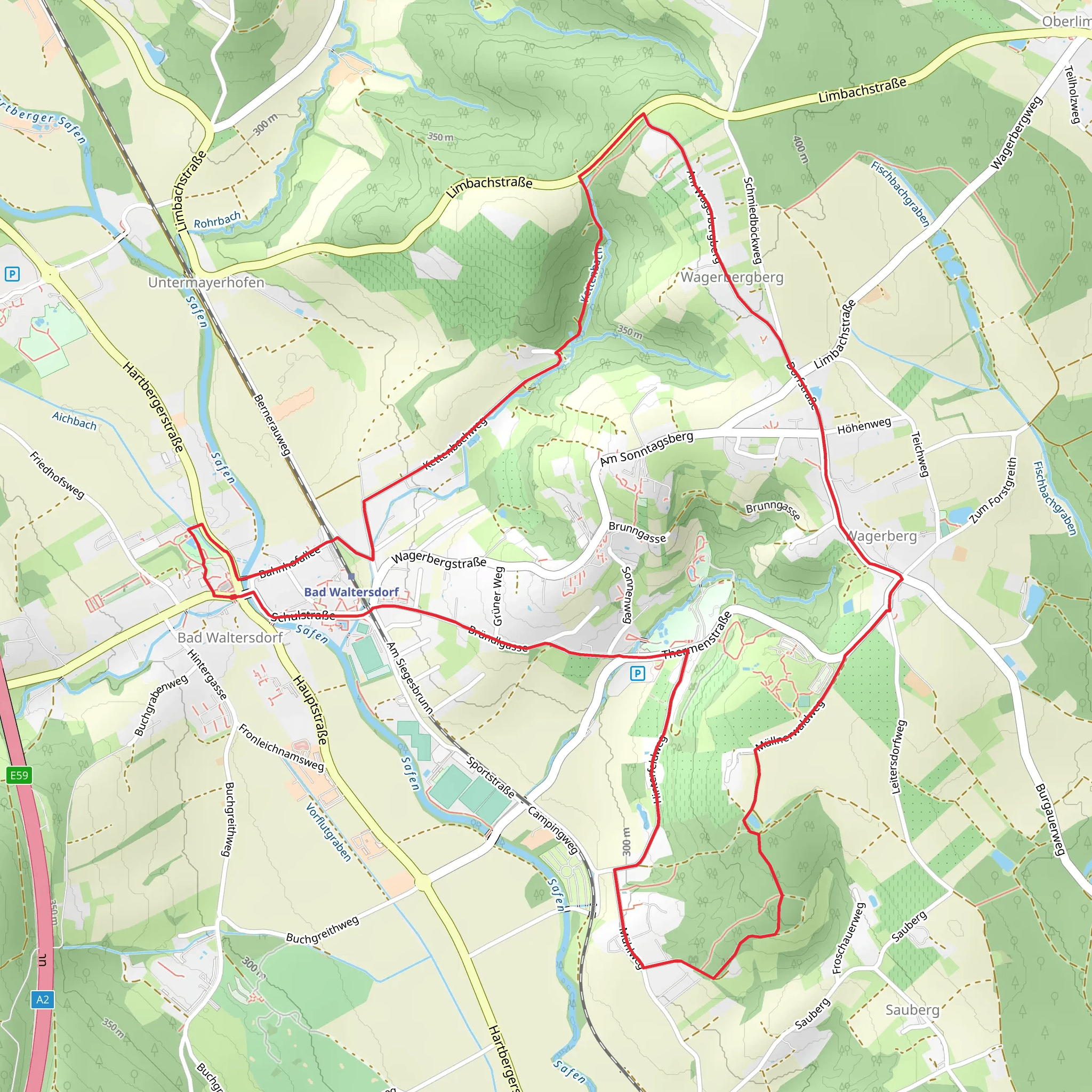 W3 Römerweinweg mobile static map