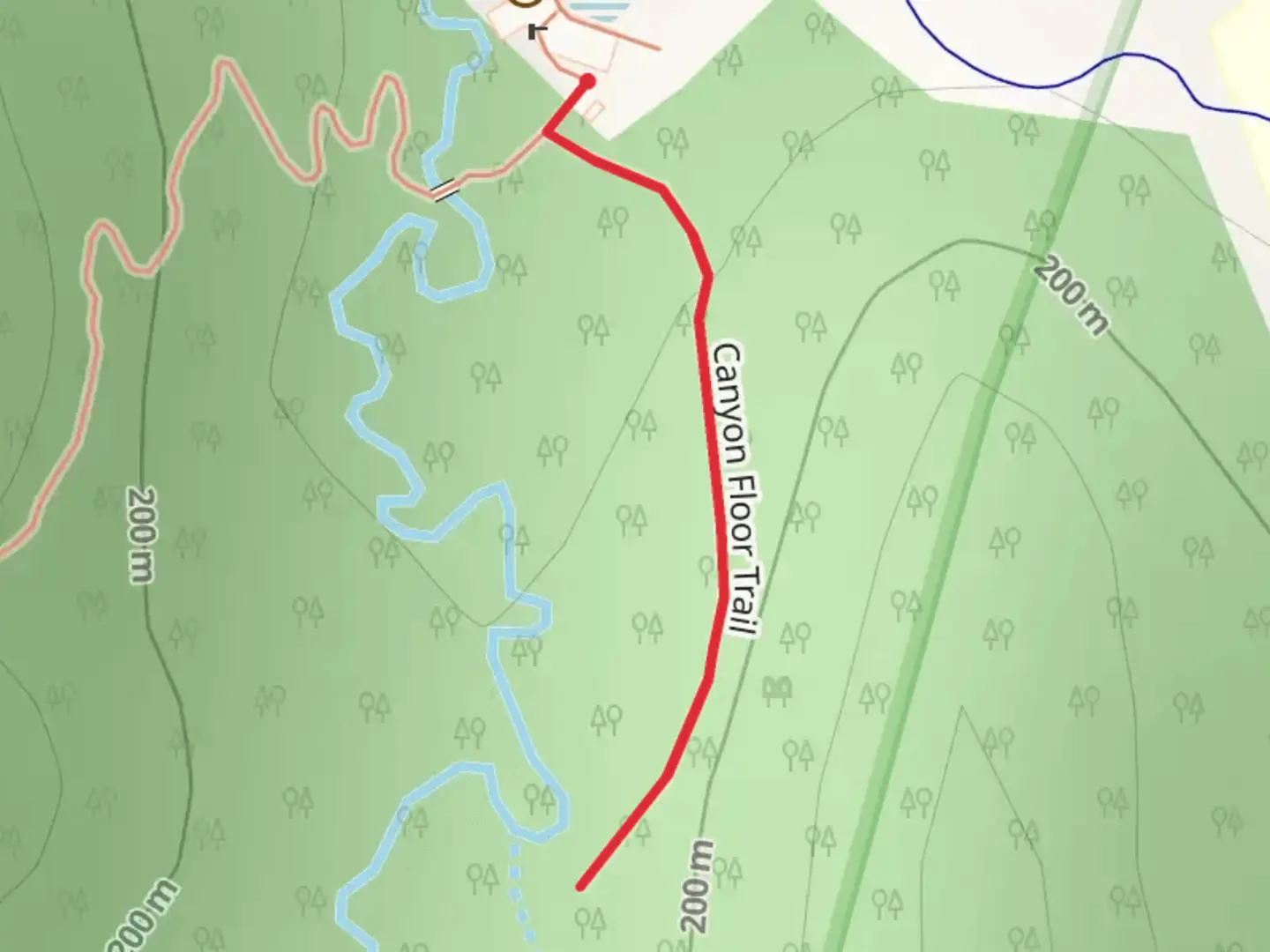 An image depicting the trail West FM 1382 and its surrounding area.