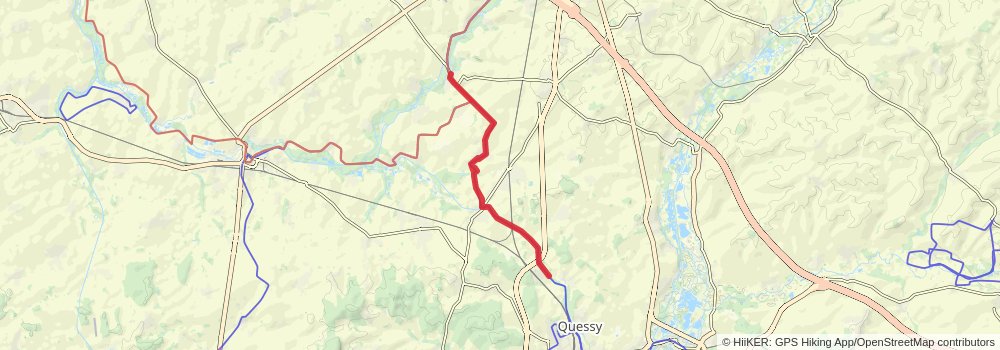 Via Francigena stage 19 Map