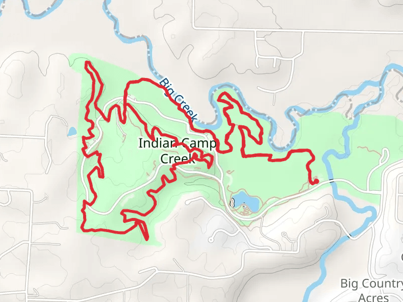 Big Creek - Indian Camp Creek Loop