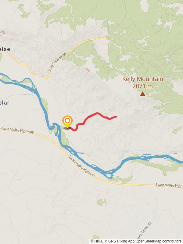 Stinking Spring from East Heise Road