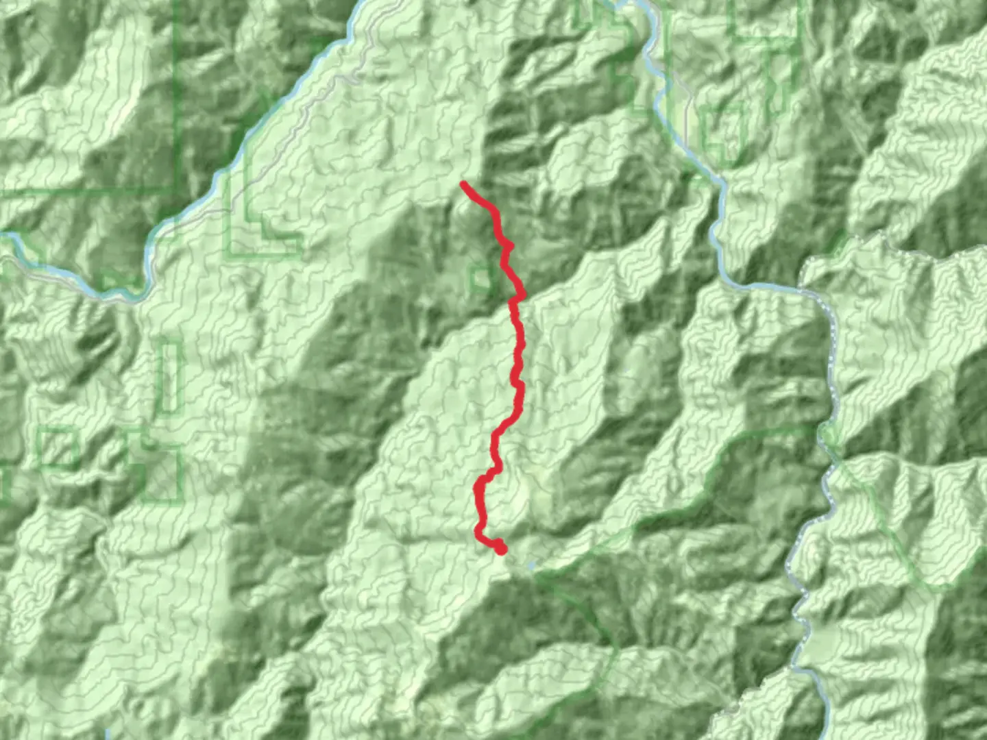 An image depicting the trail Lawson Creek Trail and its surrounding area.