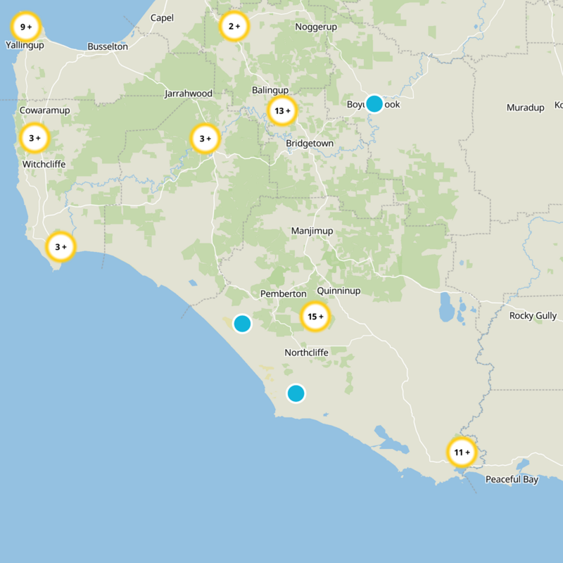 Shire Of Manjimup Static Map