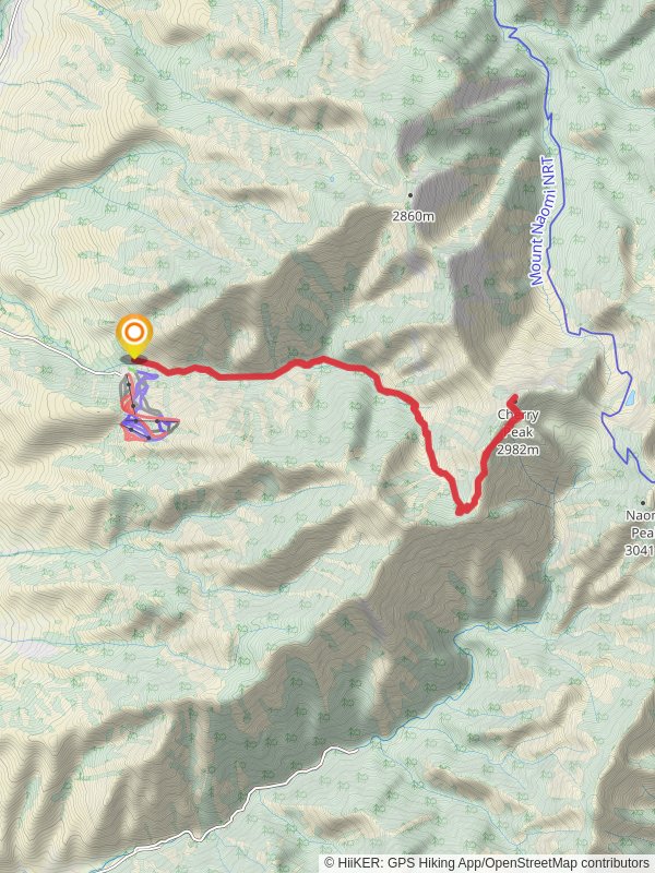 Cherry Peak and Cherry Creek Trail