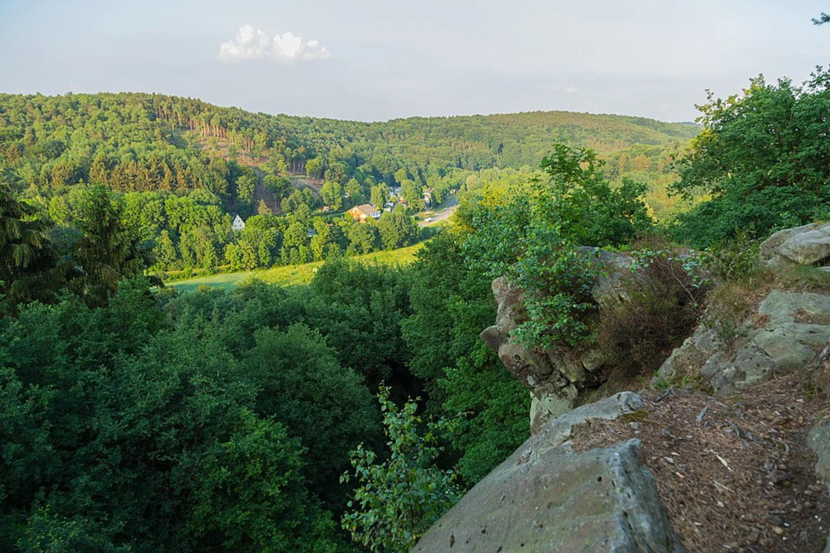 An image depicting the trail Bismarckturm, Münsterland Blick Loop via X18 Rheine Lienen and its surrounding area.