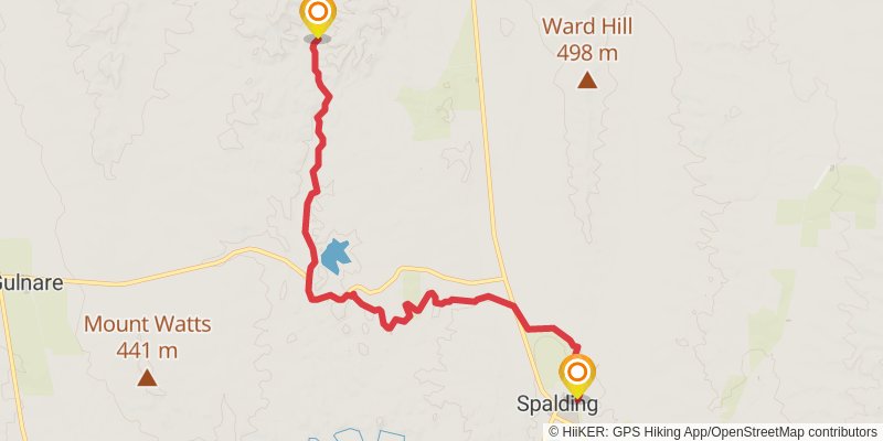 Heysen Trail stage 33 Map