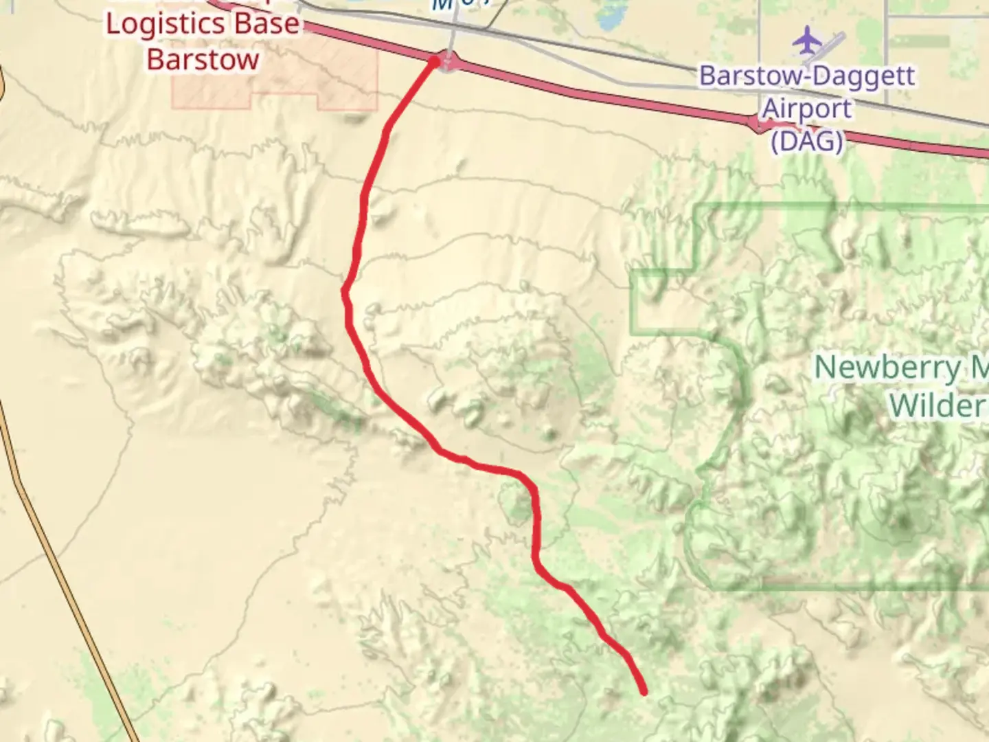 An image depicting the trail Ord Mountain Road Trail and its surrounding area.