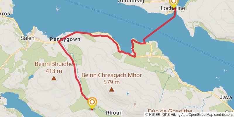 Stevenson Way stage 4 Map