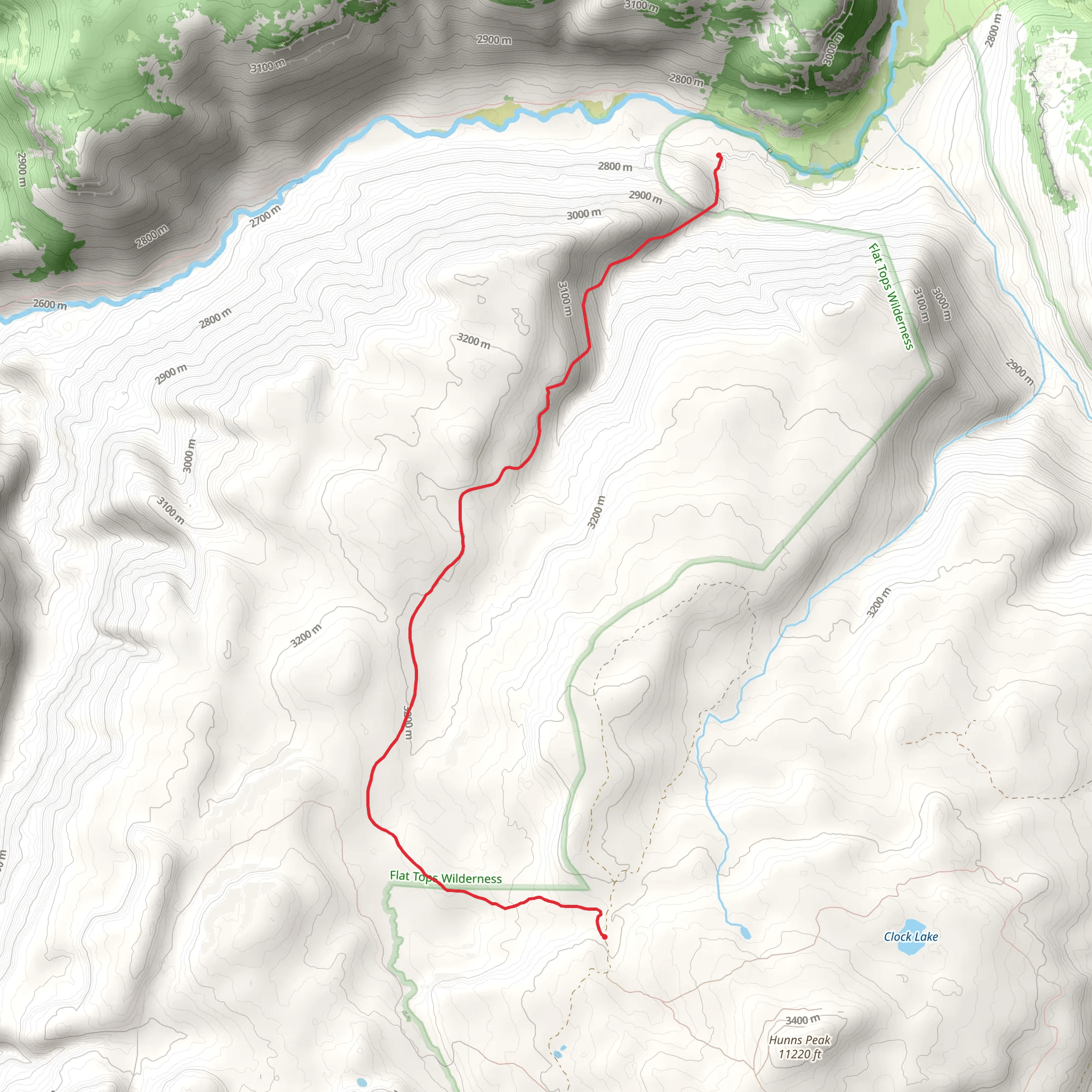 Wagon Wheel Trail mobile static map