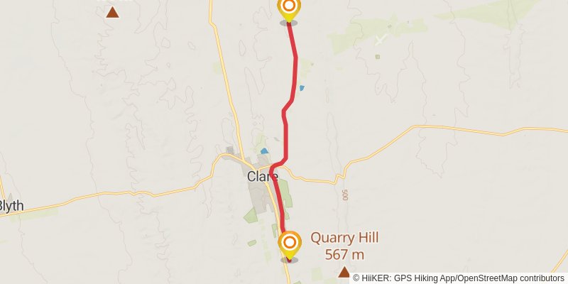 The Riesling Trail stage 2 Map