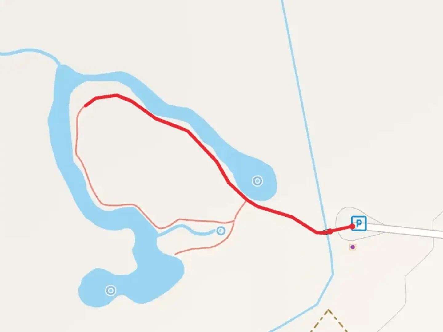 An image depicting the trail Horseshoe Springs Trail and its surrounding area.